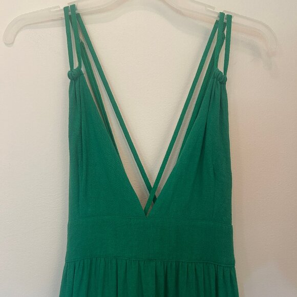 Lulus Warm Weather Wishes Green Strappy Dress w/ Pockets sz M--OUT OF STOCK - Picture 6 of 16